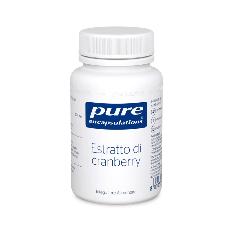 Pure Encapsulations Estratto di Mirtillo Rosso Integratore per Vie Urinarie 30 Capsule Singole Pure Encapsulations Estratto di Mirtillo Rosso Integratore per Vie Urinarie 30 Capsule Singole