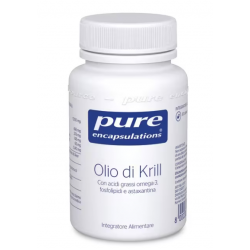 Pure Encapsulations Olio di Krill Integratore per Cuore e Cervello 30 Capsule Singole Pure Encapsulations Olio di Krill Integratore per Cuore e Cervello 30 Capsule Singole