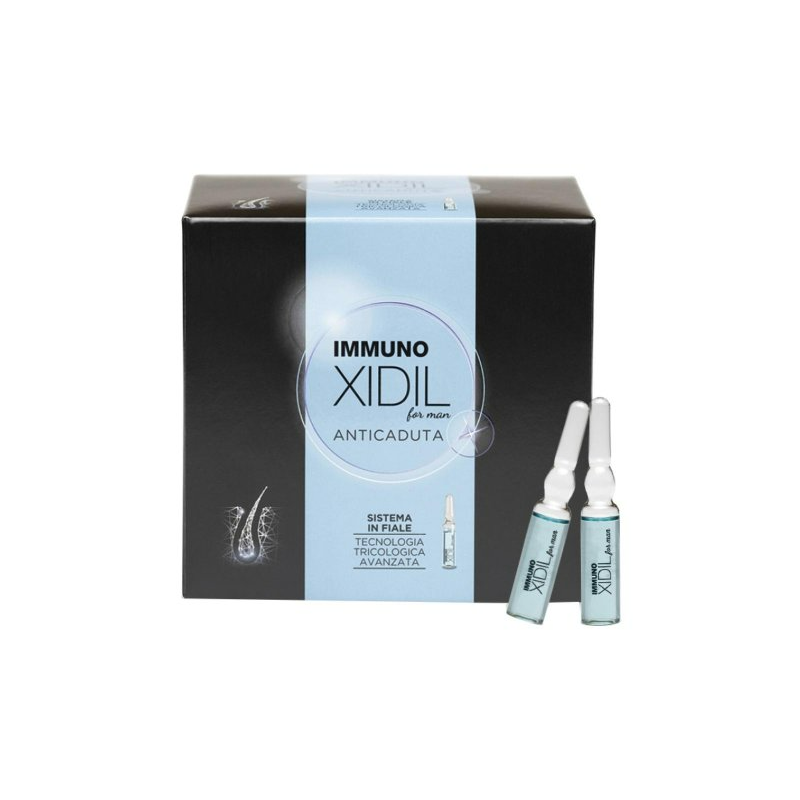 Immunoxidil Uomo Fiale per Caduta Capelli 8 Pezzi Singoli