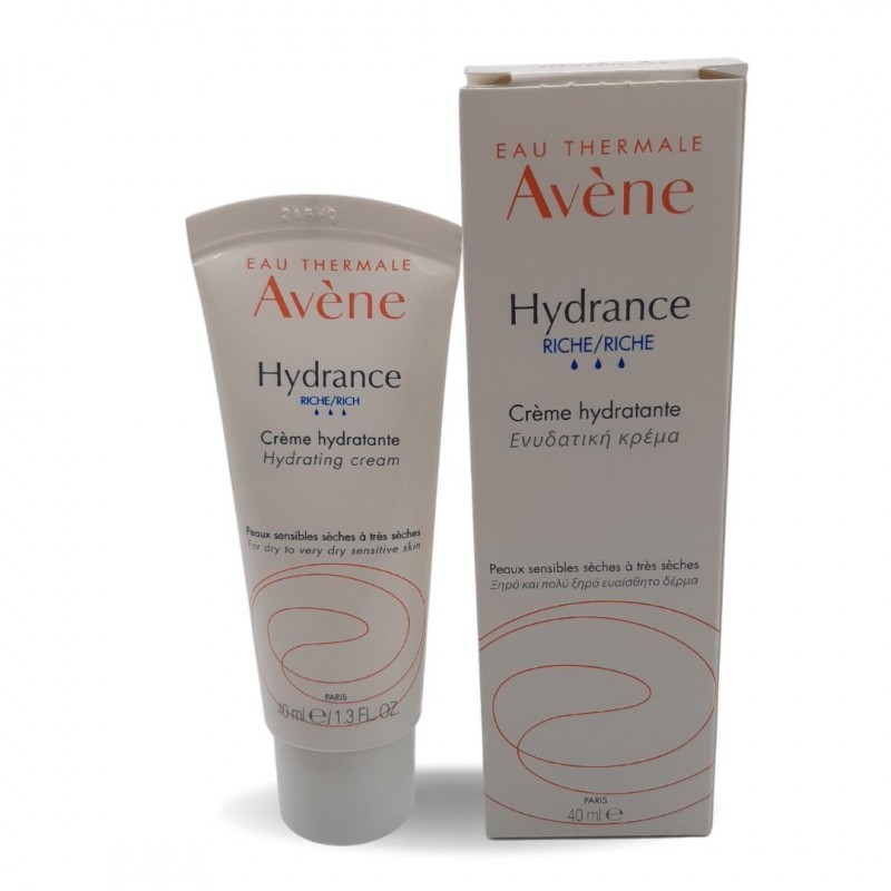 Avene Hydrance Crema Ricca Idratante Pelle Secca e Molto Secca 40ml Avene Hydrance Crema Ricca Idratante Pelle Secca e Molto Secca 40ml