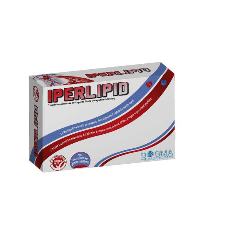 Iperlipid Integratore per Cuore e Lipidi 30 Compresse Singole Iperlipid Integratore per Cuore e Lipidi 30 Compresse Singole