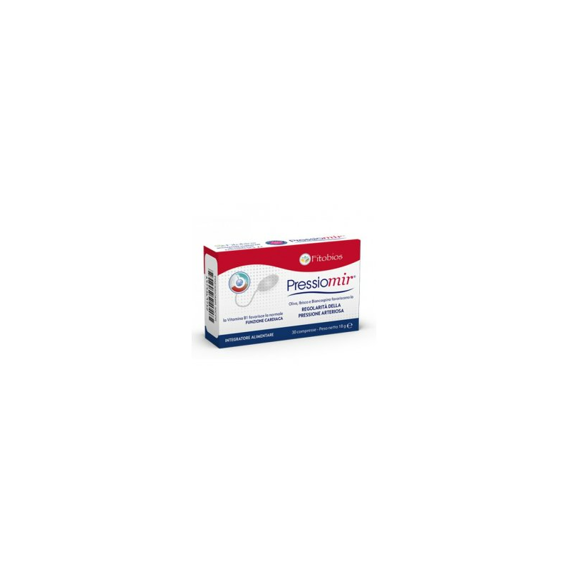 Pressiomir Integratore per Pressione 30 Compresse Singole Pressiomir Integratore per Pressione 30 Compresse Singole