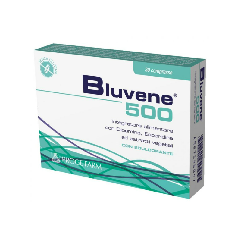 Bluvene 500 Integratore per Circolazione 30 Compresse Masticabili Bluvene 500 Integratore per Circolazione 30 Compresse Masticabili