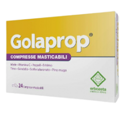 Golaprop Integratore per Gola e Vie Respiratorie 24 Compresse Singole Golaprop Integratore per Gola e Vie Respiratorie 24 Compresse Singole