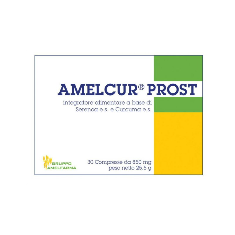 Amelcur Prost Integratore per Prostata 30 Compresse