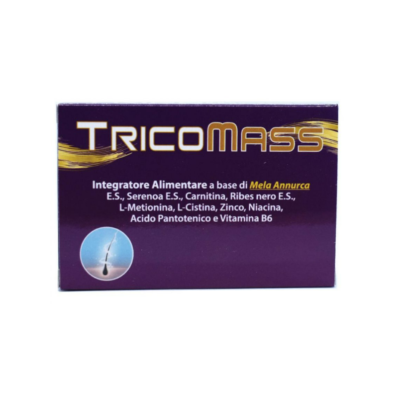 Tricomass Integratore per Capelli 30 Compresse Tricomass Integratore per Capelli 30 Compresse