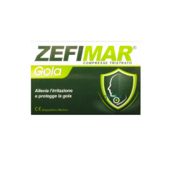 Zefimar Gola Integratore per la Gola 24 Compresse Zefimar Gola Integratore per la Gola 24 Compresse
