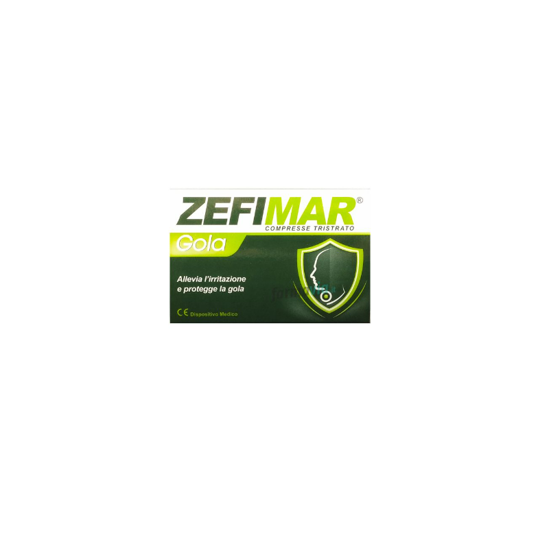 Zefimar Gola Integratore per la Gola 24 Compresse