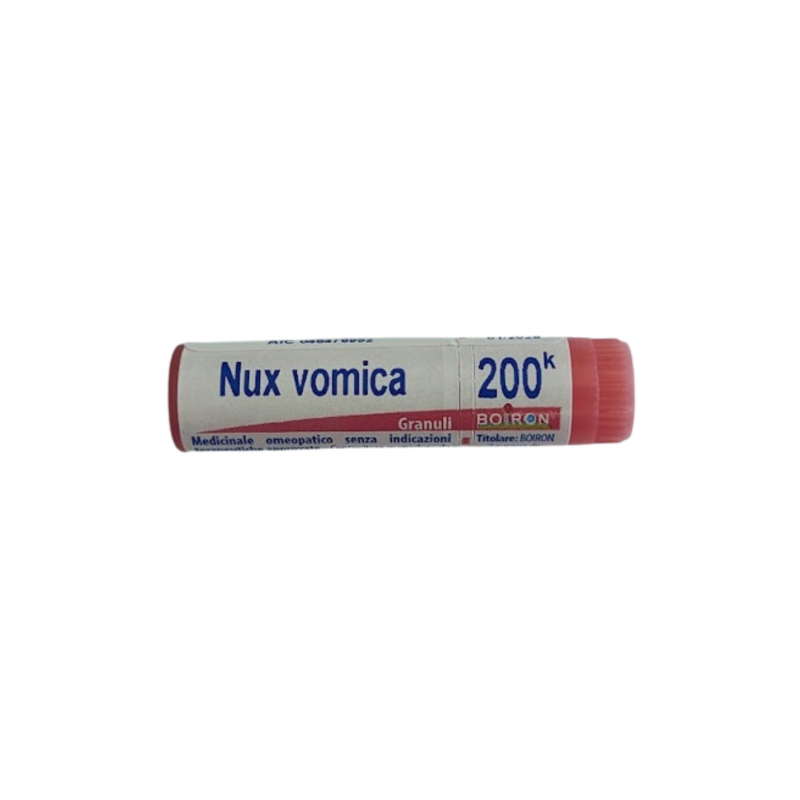 globulo fronte Boiron Nux Vomica 200K Monodose Globuli Omeopatici