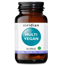 Viridian Multi Vegan Integratore per Stanchezza 30 Capsule Singole Viridian Multi Vegan Integratore per Stanchezza 30 Capsule Singole