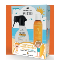 Promo Heliocare 360 Pediatrics Atopic Lozione Solare SPF50+ 250ml con Omaggio Avalon Detergente 250ml Promo Heliocare 360 Pediatrics Atopic Lozione Solare SPF50+ 250ml con Omaggio Avalon Detergente 250ml