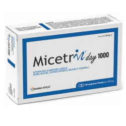 Micetrin Day 1000 Integratore per Difese Immunitarie 30 Compresse Singole Micetrin Day 1000 Integratore per Difese Immunitarie 30 Compresse Singole