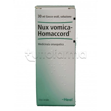 Nux Vomica Homaccord Heel Guna Gocce Omeopatiche 30ml