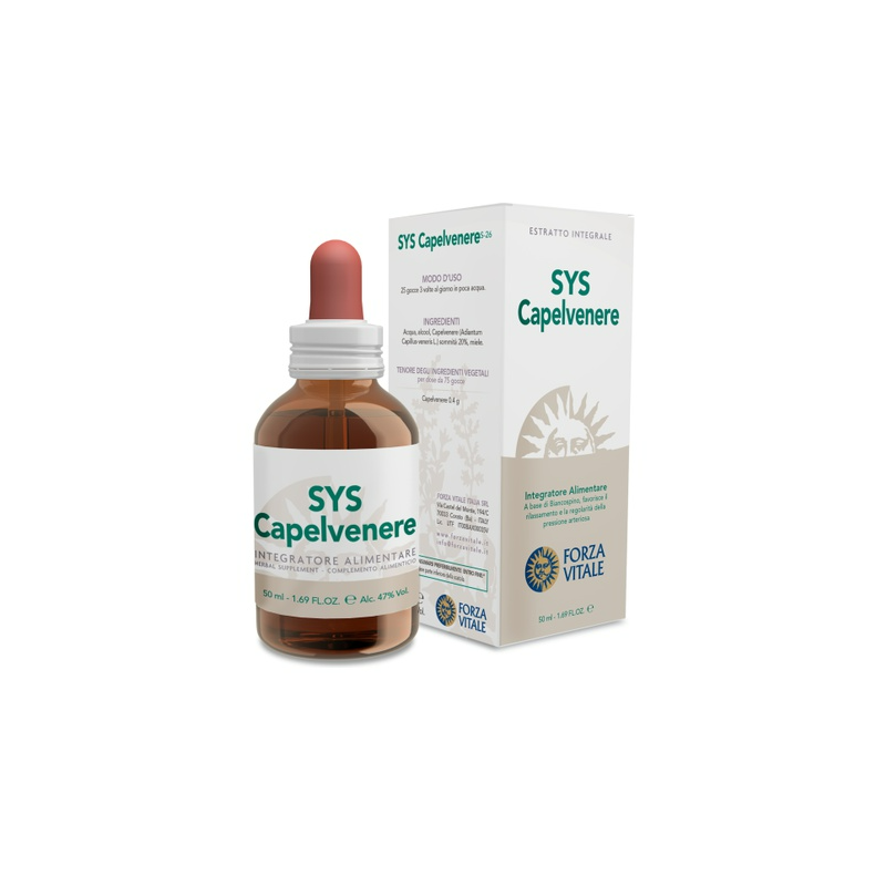 Sys Capelvenere Gocce Integratore per Vie Respiratorie 50ml Sys Capelvenere Gocce Integratore per Vie Respiratorie 50ml