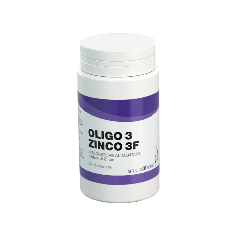 Oligo 3 Zinco 3F Integratore per Cervello 60 Compresse Singole Oligo 3 Zinco 3F Integratore per Cervello 60 Compresse Singole