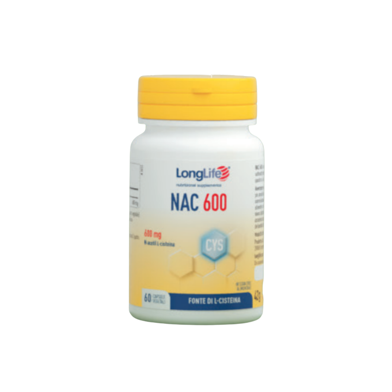 Longlife Nac 600 Integratore Antiossidante 60 Capsule