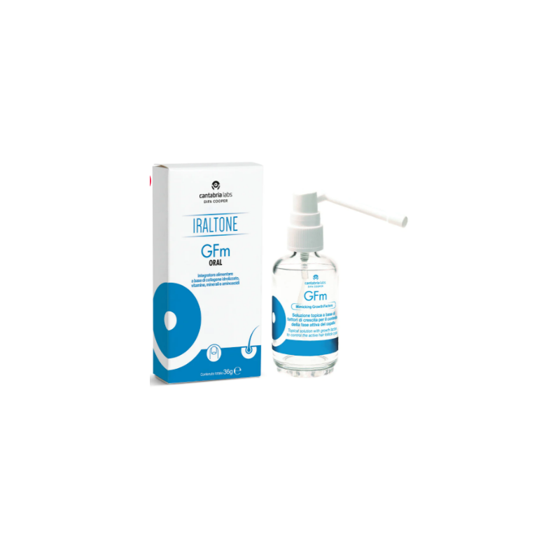 Confezione Speciale Gfm Iraltone Soluzione Topica Flacone da 50ml+ 8 Compresse Orali Confezione Speciale Gfm Iraltone Soluzione Topica Flacone da 50ml+ 8 Compresse Orali