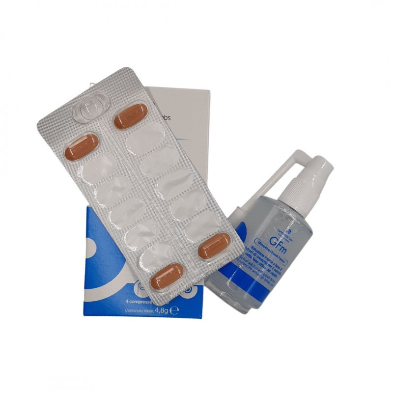 Confezione Speciale Gfm Iraltone Soluzione Topica Flacone da 50ml+ 8 Compresse Orali Confezione Speciale Gfm Iraltone Soluzione Topica Flacone da 50ml+ 8 Compresse Orali