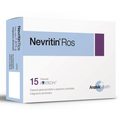 Nevritin Ros Integratore per Sistema Nervoso 15 Capsule Singole Nevritin Ros Integratore per Sistema Nervoso 15 Capsule Singole