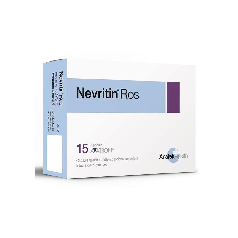 Nevritin Ros Integratore per Sistema Nervoso 15 Capsule Singole