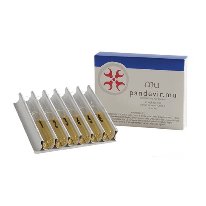 Pandevit Mu Integratore per Difese Immunitarie 6 Flaconcini da 12ml Pandevit Mu Integratore per Difese Immunitarie 6 Flaconcini da 12ml