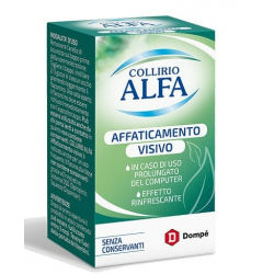 Collirio Alfa Affaticamento Visivo per Occhi Stanchi 10ml Collirio Alfa Affaticamento Visivo per Occhi Stanchi 10ml