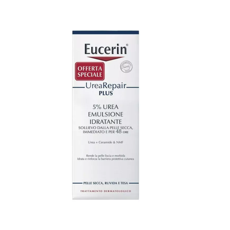 Foto con Eucerin Urearepair Plus Emulsione Idratante Corpo 5% Urea 400ml