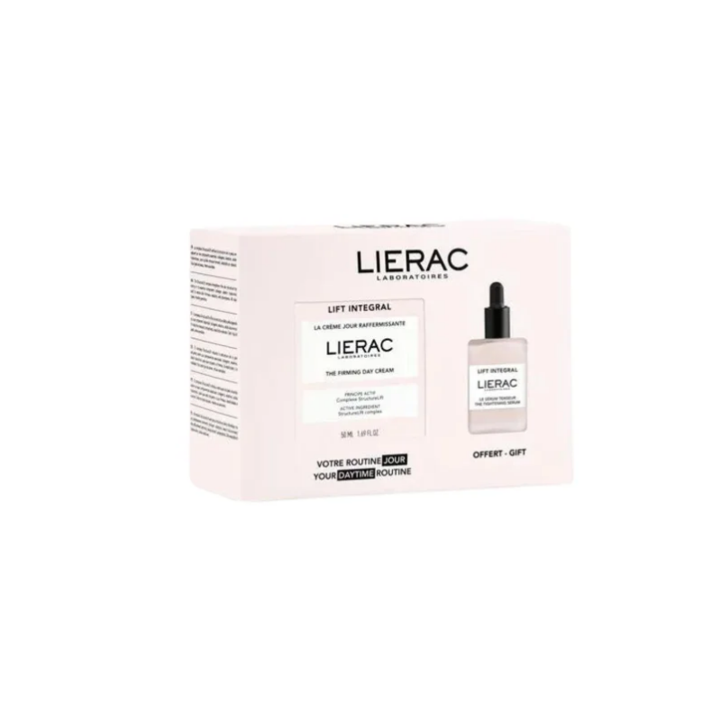 Lierac Kit Lift Integral Cofanetto con la Crema Rassodante Viso 50ml + il Siero Tensore 15ml