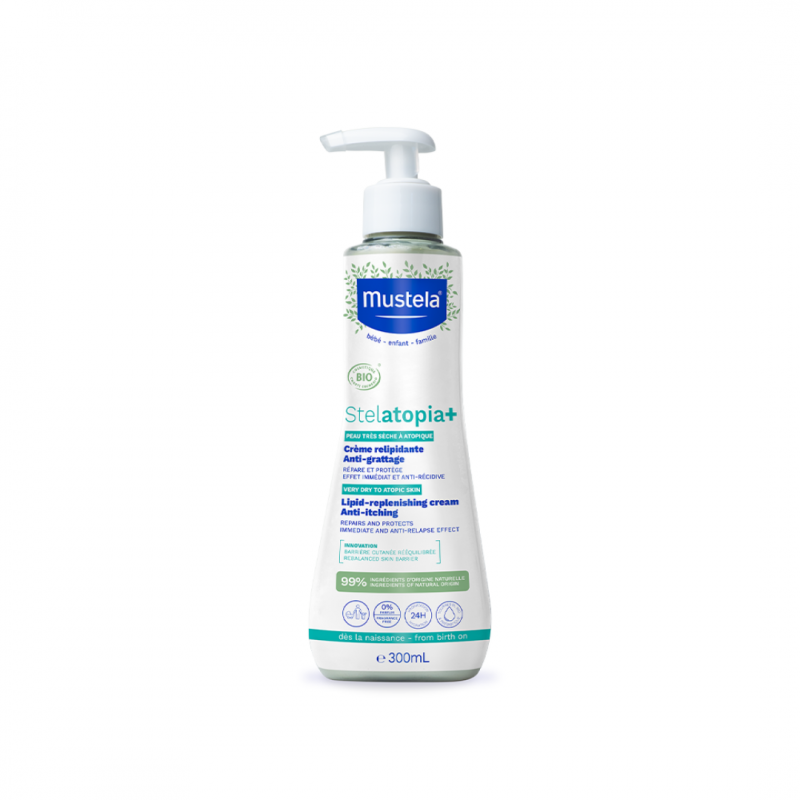 Foto Flacone Mustela Crema Stereotopia + 300ml Foto Flacone Mustela Crema Stereotopia + 300ml