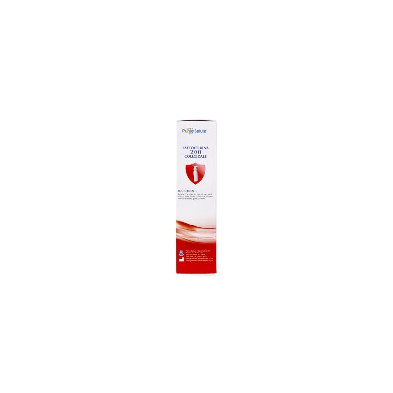 Foto del flacone di Lattoferrina 200 Colloidale Spray per Difese Immunitarie 100ml Foto del flacone di Lattoferrina 200 Colloidale Spray per Difese Immunitarie 100ml