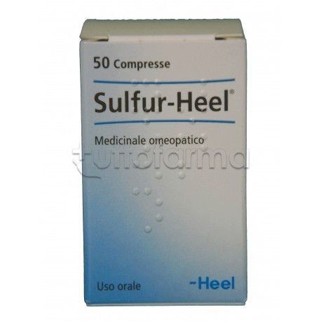 Sulfur Heel Guna 50 Compresse Medicinale Omeopatico