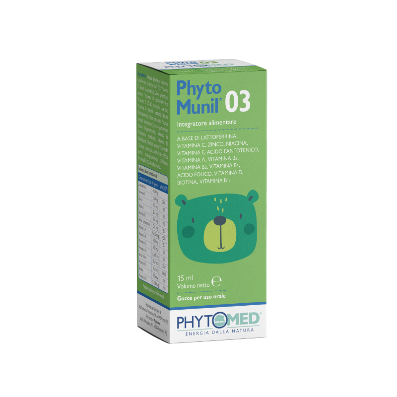 Phytomunil 03 Gocce Integratore per Difese Immunitarie 15ml