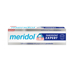 Scatola con Meridol Parodont Expert Dentifricio per Gengive 75ml