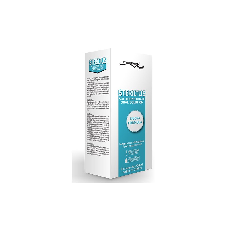 Steriltus Soluzione Orale per Tosse 200 ml Steriltus Soluzione Orale per Tosse 200 ml