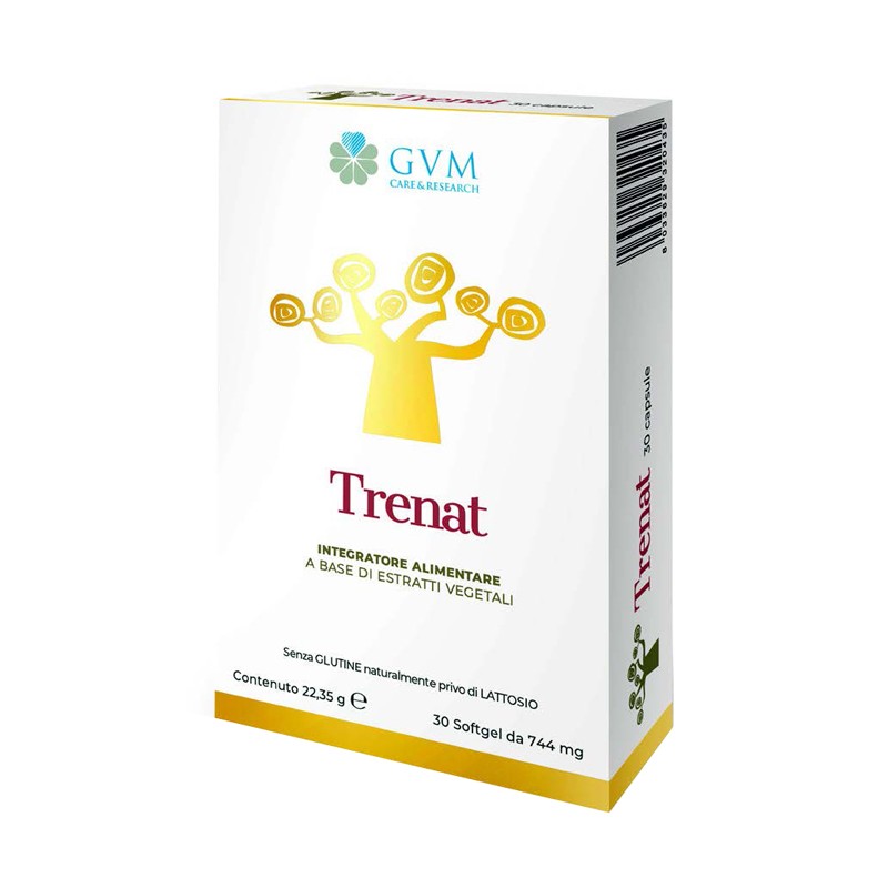 Trenat Integratore per Salute Cardiovascolare e Cerebrale 30 Softgel