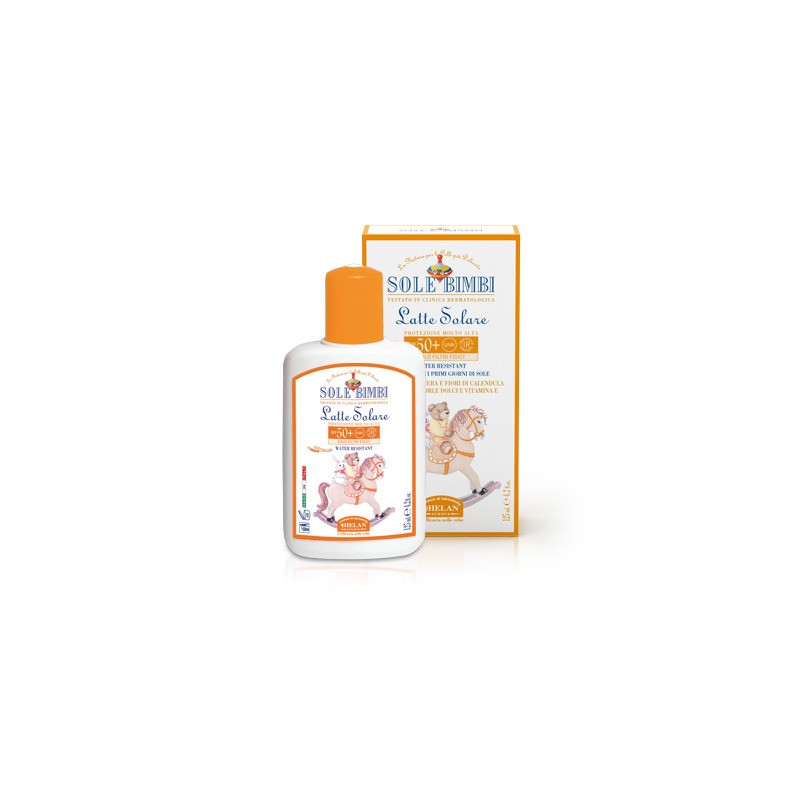 Sole Bimbi Latte Solare SPF50+ per Protezione Solare 125 ml Sole Bimbi Latte Solare SPF50+ per Protezione Solare 125 ml