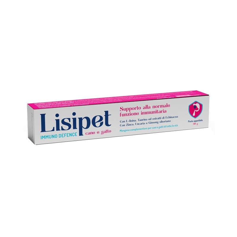 Lisipet Immuno Defence per Sistema Immunitario 30 g Pasta Lisipet Immuno Defence per Sistema Immunitario 30 g Pasta