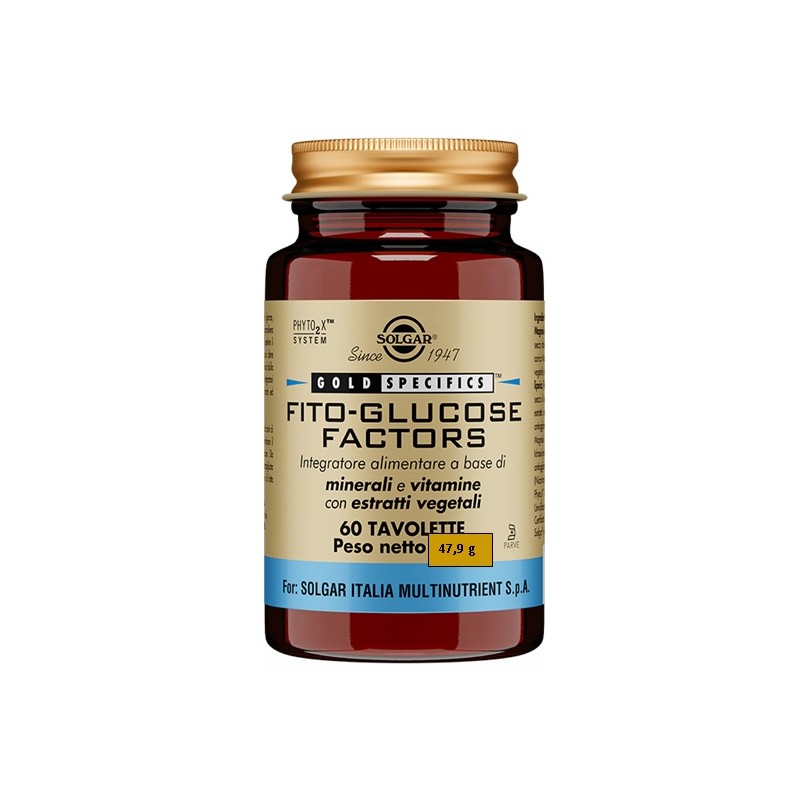 Fitoglucose Factors per Metabolismo Carboidrati 60 Tavolette