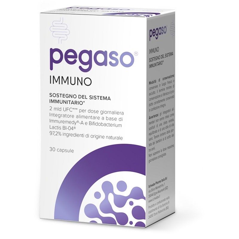 Pegaso Immuno Integratore per Difese Immunitarie 30 Capsule Pegaso Immuno Integratore per Difese Immunitarie 30 Capsule
