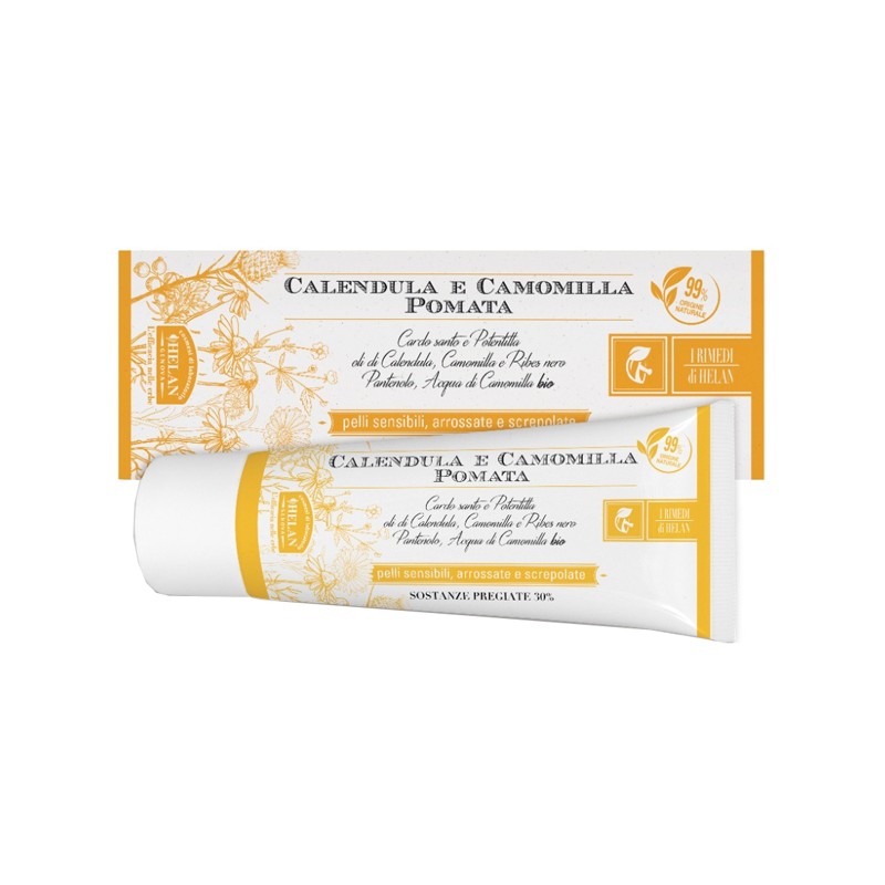 I Rimedi di Helan Calendula Camomilla Pomata per Sollievo Cutaneo 75ml I Rimedi di Helan Calendula Camomilla Pomata per Sollievo Cutaneo 75ml