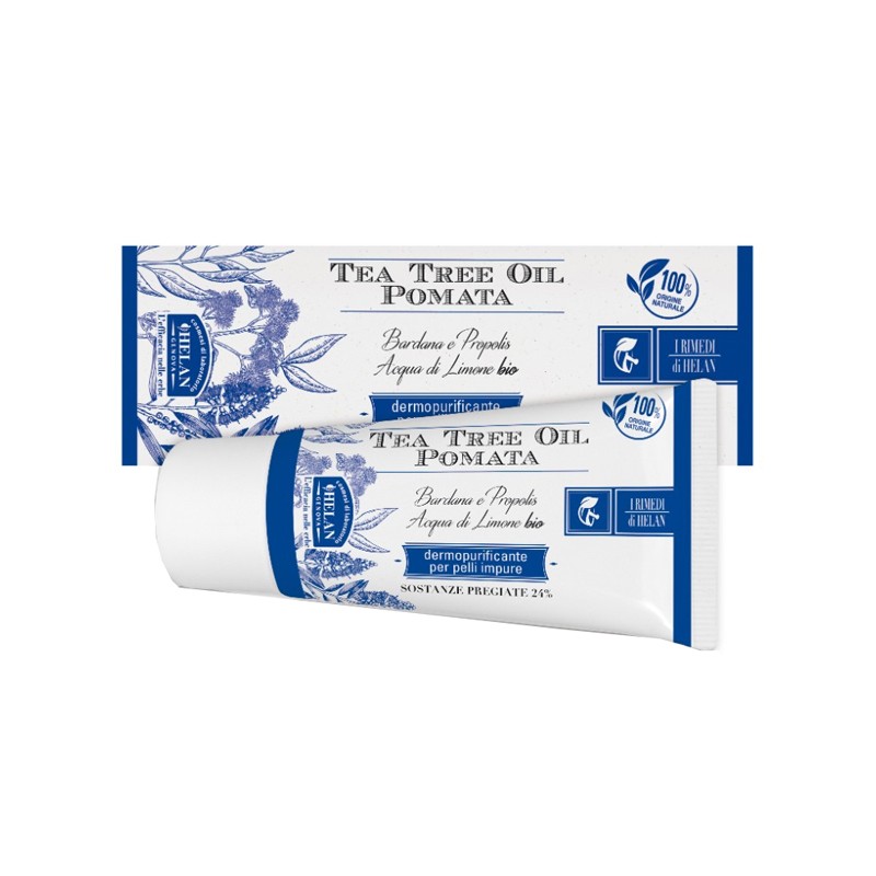 I Rimedi Di Helan Tea Tree Oil Pomata per Sollievo Cutaneo 30 ml I Rimedi Di Helan Tea Tree Oil Pomata per Sollievo Cutaneo 30 ml