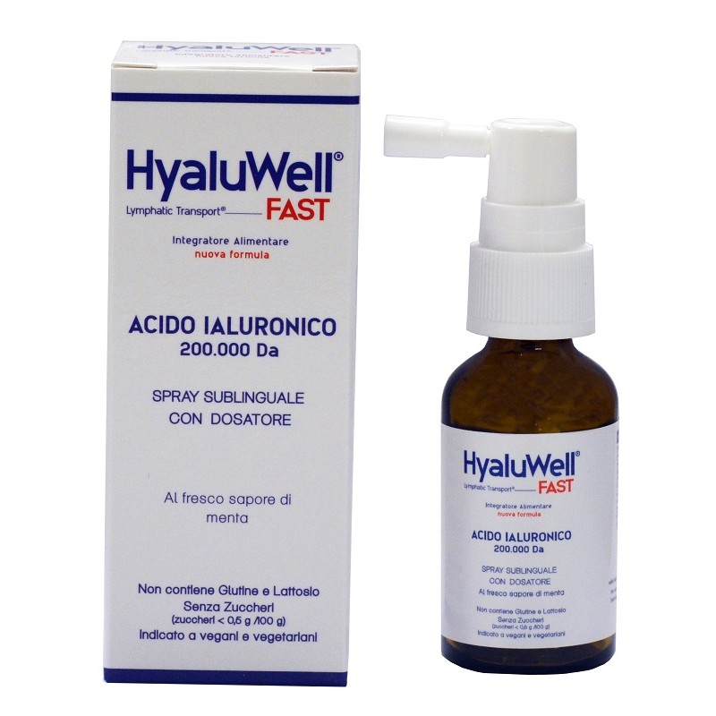 HyaluWell Fast per Memoria e Funzioni Cognitive Spray Sublinguale 20 ml