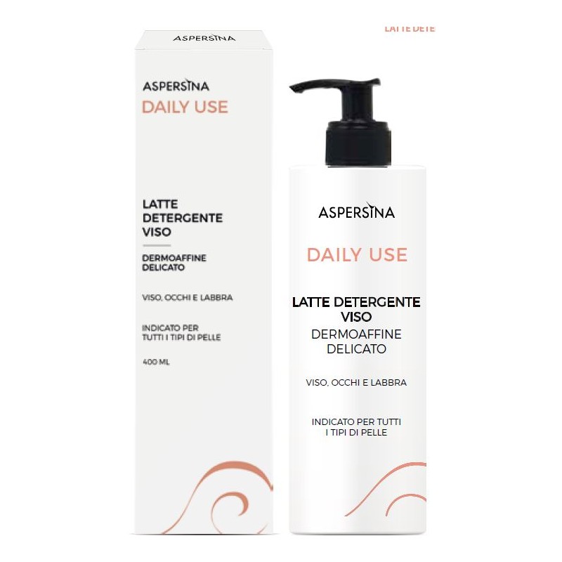 Aspersina Latte Detergente Viso per Pulizia Quotidiana 400ml Aspersina Latte Detergente Viso per Pulizia Quotidiana 400ml