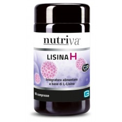 barattolo di Nutriva Lisina H 60 Compresse barattolo di Nutriva Lisina H 60 Compresse