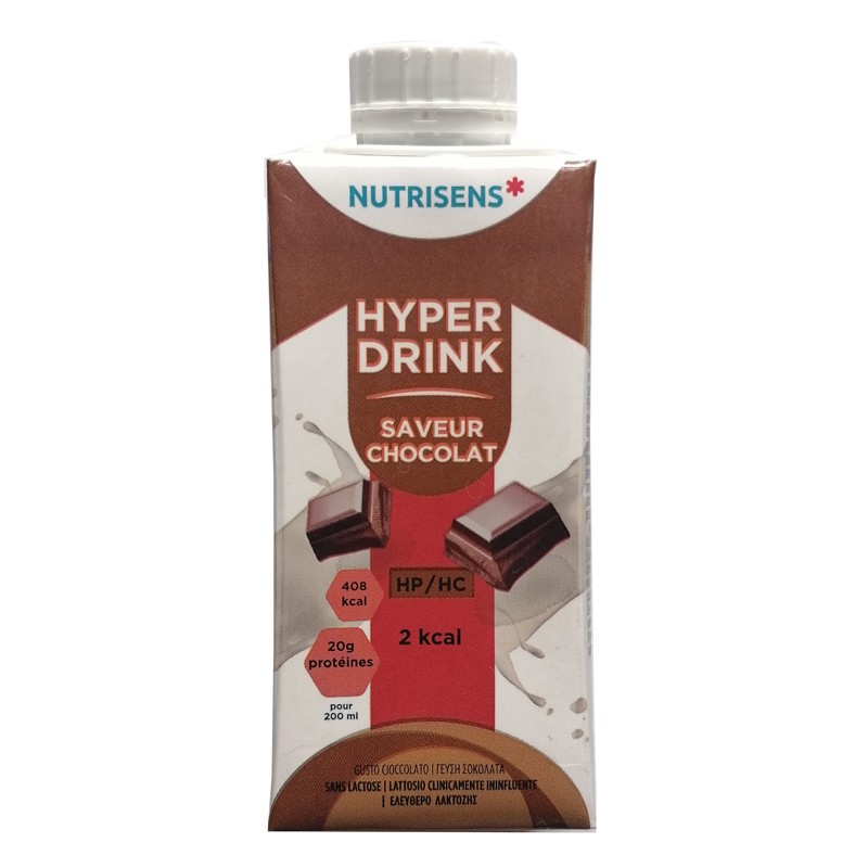 Hyperdrink 2Kcal Cioccolato per Denutrizione 4 Brik da 200 ml