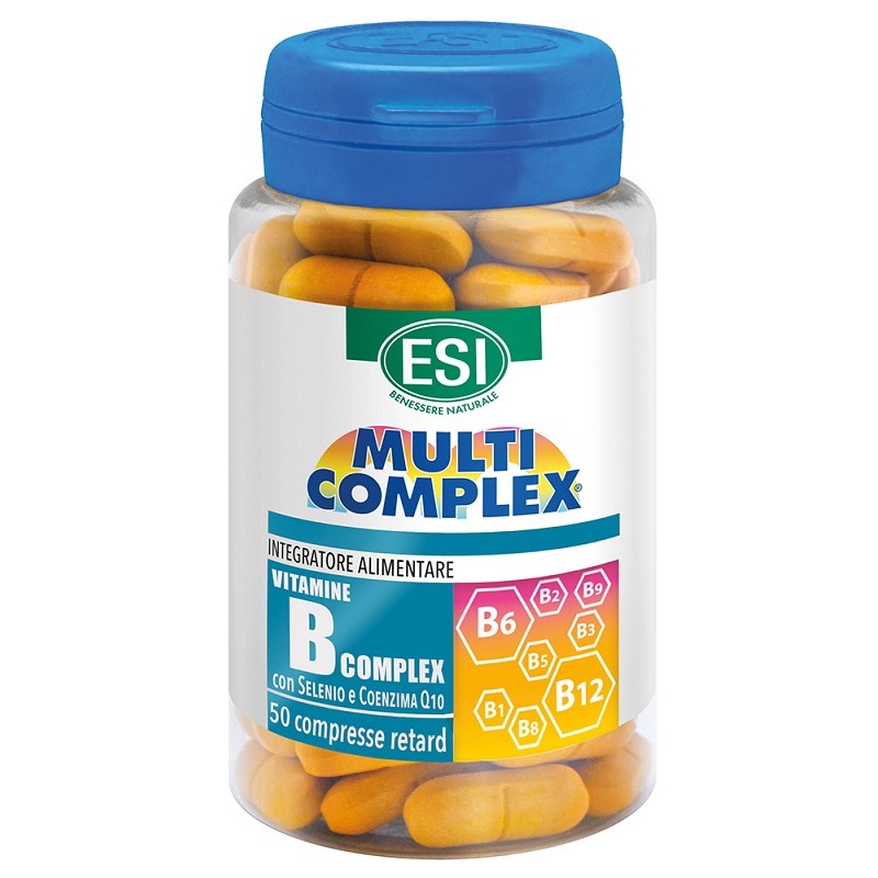 Barattolo ESI Vitamina B Complex per Sistema Immunitario 50 Compresse
