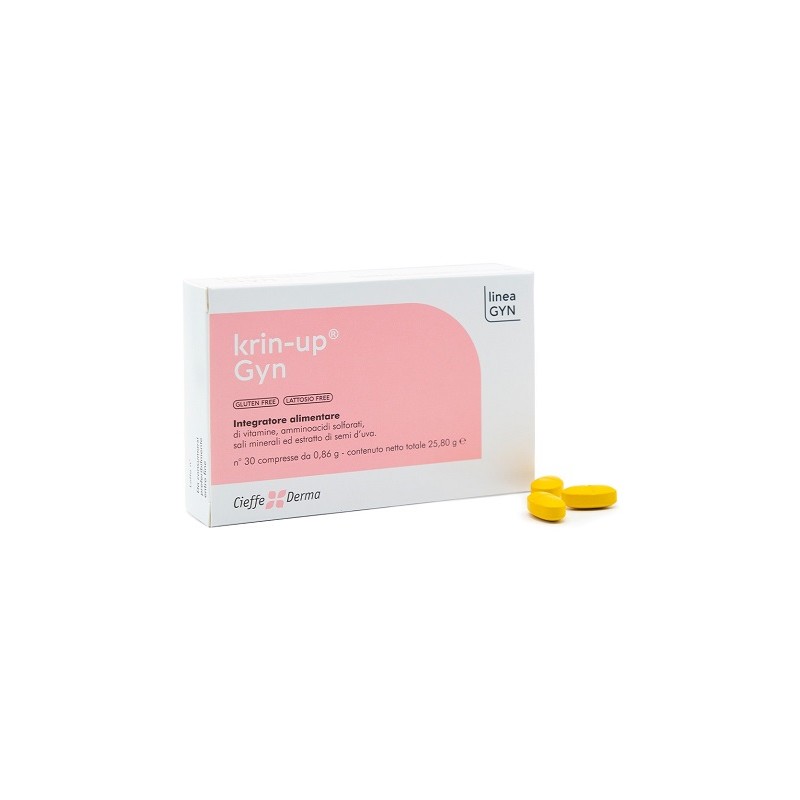 Krin Up Gyn per Capelli e Unghie 30 Compresse Krin Up Gyn per Capelli e Unghie 30 Compresse