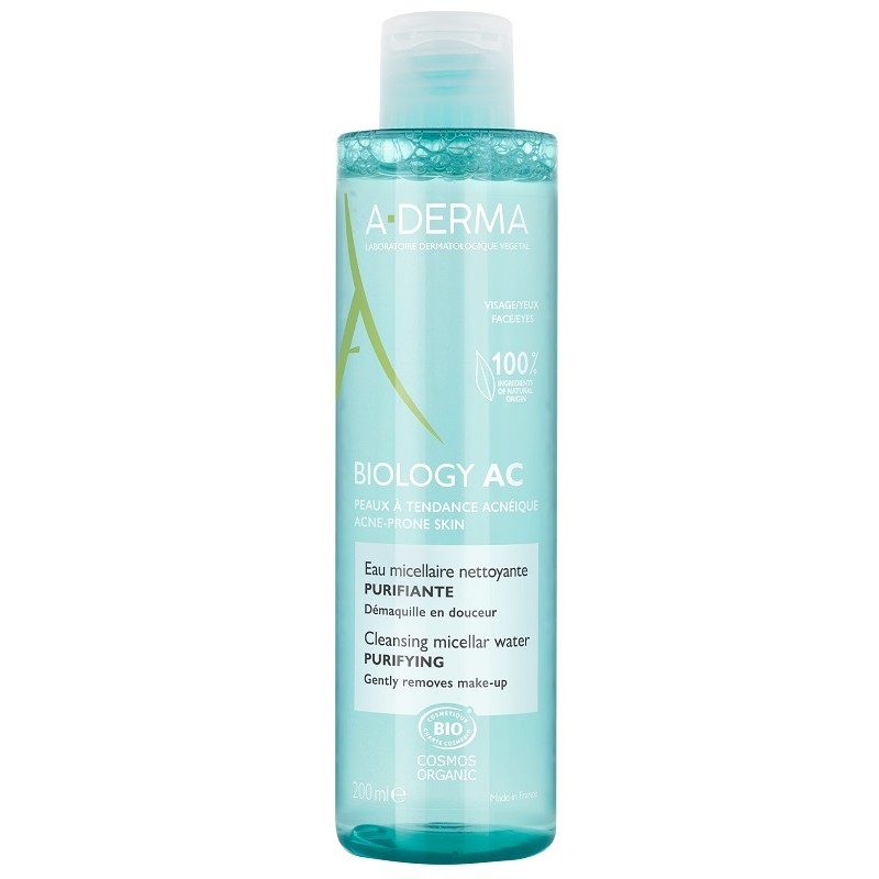 Aderma Biology AC Acqua Micellare Detergente Purificante per Pelle Grassa 200 ml Aderma Biology AC Acqua Micellare Detergente Purificante per Pelle Grassa 200 ml