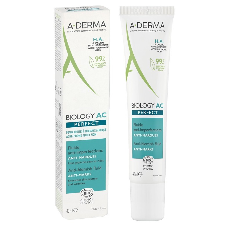 Aderma Biology Ac Perfect Fluido Anti Imperfezioni per Pelli Acneiche 40ml