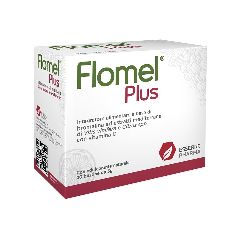 Flomel Plus Integratore per Benessere Organismo 20 Bustine